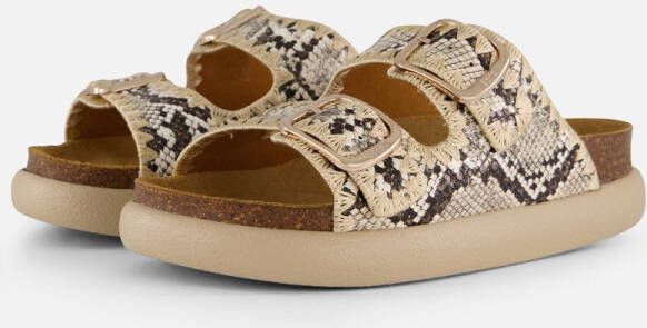 Scholl Noelle Python Sandalen beige Synthetisch Dames