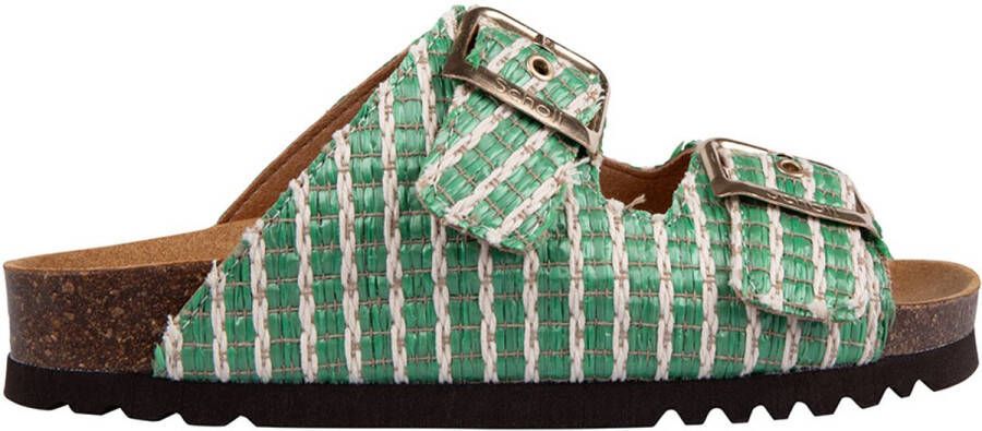 Scholl NOELLE Raf_TE-W Dames Sandalen Green