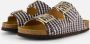 Scholl Noelle Raffia Sandalen blauw Synthetisch Dames - Thumbnail 2