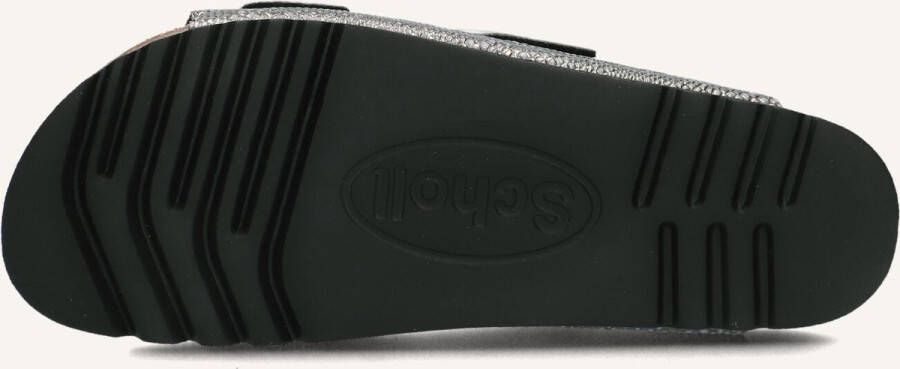 SCHOLL Slippers Dames Noelle Maat: 37 Materiaal: Suède Kleur: Zilver - Foto 2