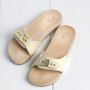 Scholl PESCURA FLAT ORIGINAL Bycast Unisex Sand Unisex Mules Sand - Thumbnail 2