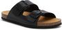 Scholl Jackie 2 straps Synthetic leather Black Dames Sandalen Zwart - Thumbnail 2