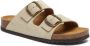 Scholl Sandalen Josephine 2 Riemen Suede Vrouwen Beige - Thumbnail 6