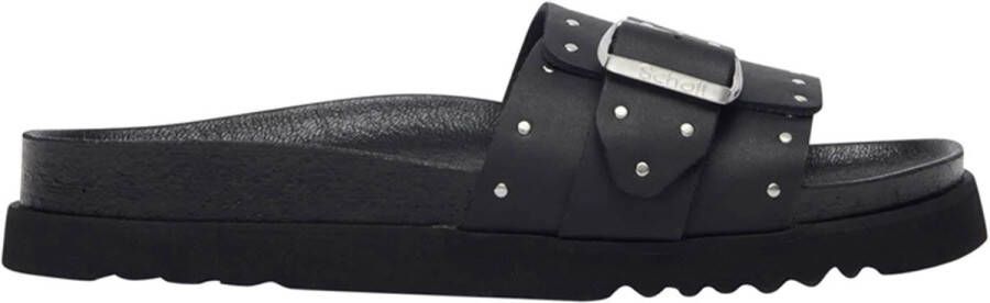 Scholl Sandalen Joyce Leather Studs Vrouwen -Zwart