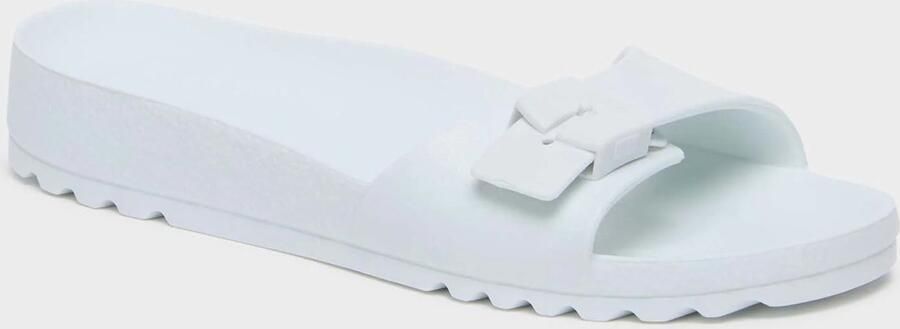 Scholl Bahia 1 Strap Dames Klompen Wit