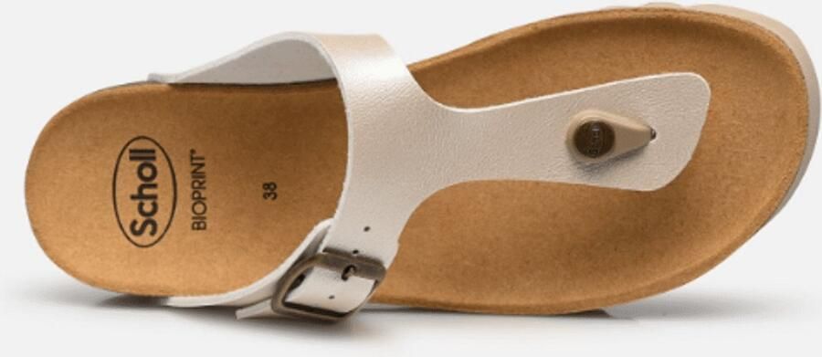 Scholl Dames Slipper Boa Vista Oro Goud