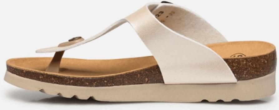 Scholl Dames Slipper Boa Vista Oro Goud
