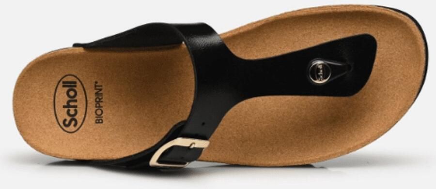 Scholl Dames Slipper Boa Vista Zwart