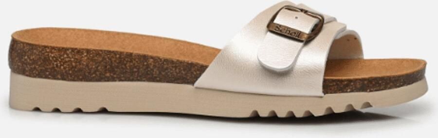 Scholl Dames Slipper Goud