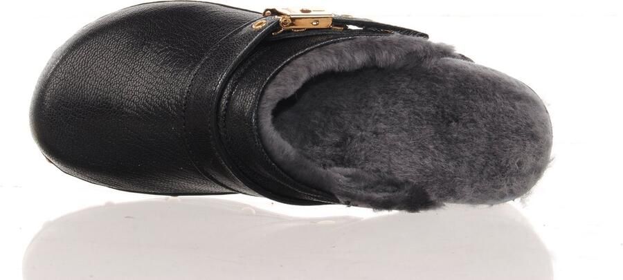 Scholl damesklomp schapenwollen voering F29812 ROBIN zwart - Foto 6