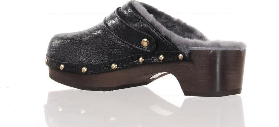 Scholl damesklomp schapenwollen voering F29812 ROBIN zwart - Foto 3