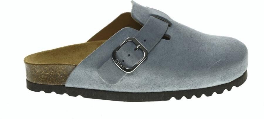 Scholl Denim Blauw Clogs Fae