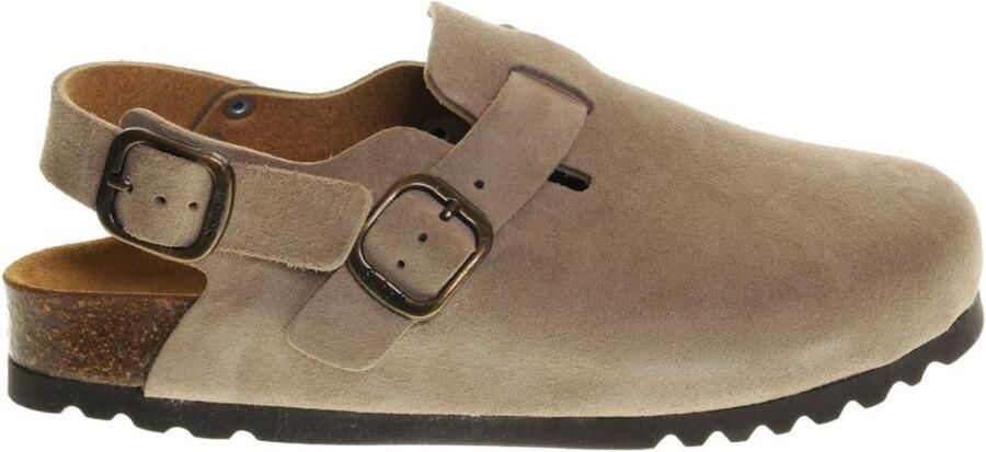 Scholl Fae Backstrap Dark Beige