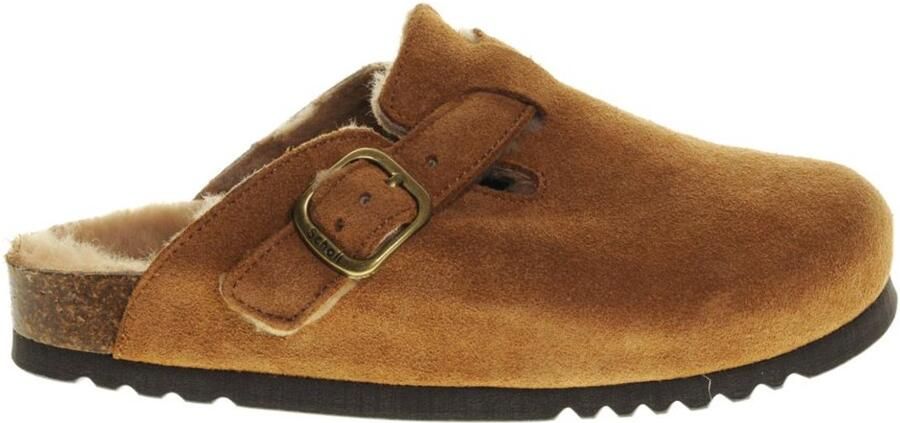 Scholl Klomp Women Fae New F Suede Sa Cogna - Foto 2