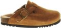 Scholl Klomp Women Fae New F Suede Sa Cogna - Bruin