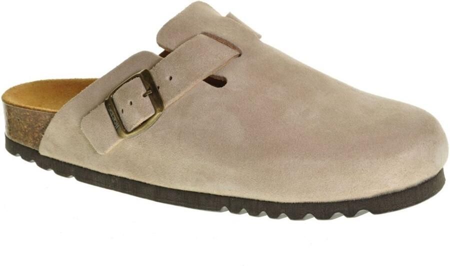 Scholl Stijlvolle Sandaal Sabot Fae Beige Dames - Foto 2