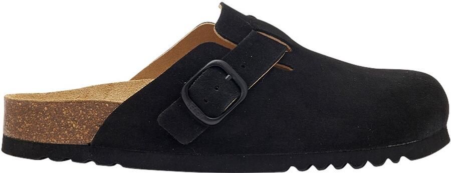 Scholl FAE SueSP BLACK Dames Clogs Zwart