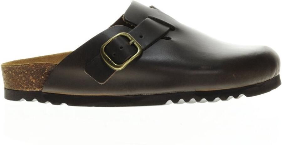 Scholl Fae New Coffee Lederen Muil