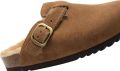 Scholl FAE NEW F Suede SA Womens Taupe FALSO Clogs Taupe - Bruin