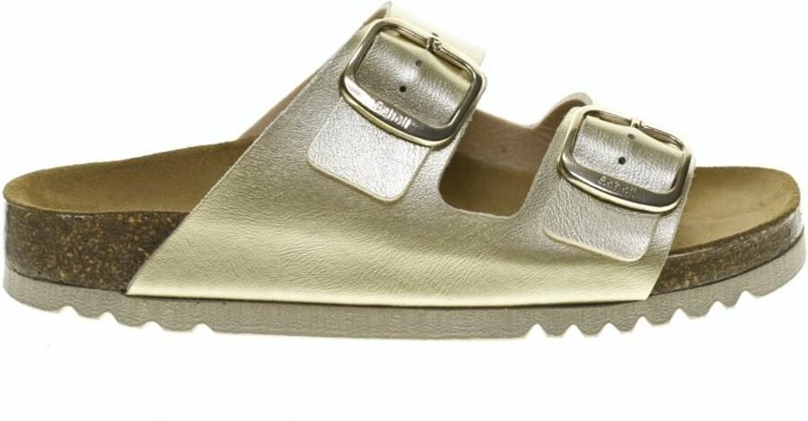Scholl Goud Tweeband Slippers Noelle