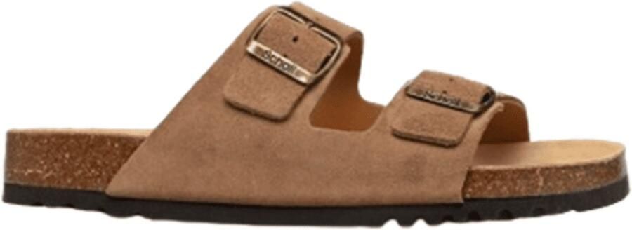 Scholl Heren Slipper Gerry Ad Cognac