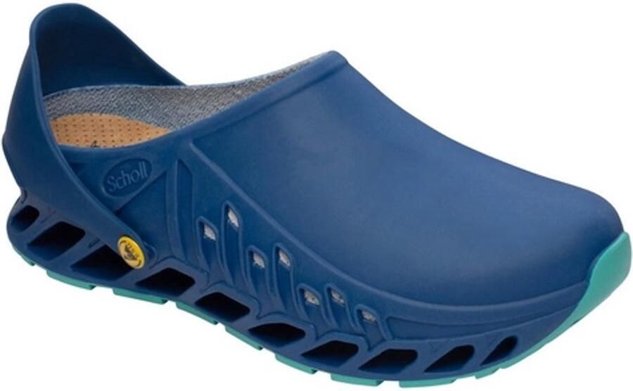 Scholl Klomp Unisex Evoflex Navy Blue