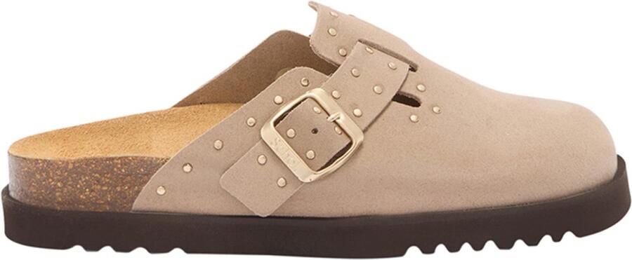 Scholl Klomp Women Beatriz Dark Beige