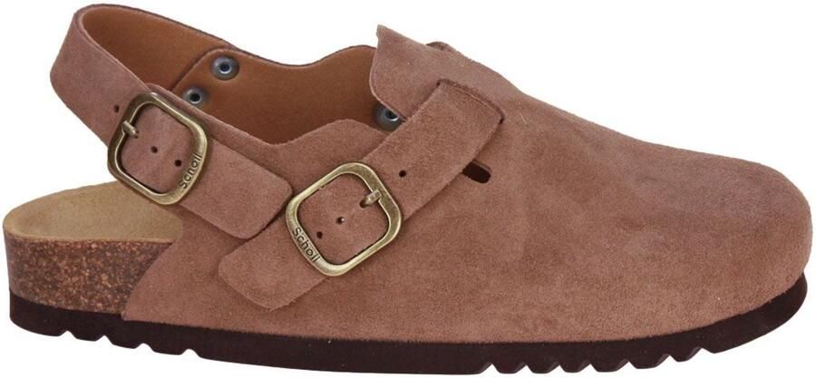 Scholl Klomp Women Fae Backstrap Taupe