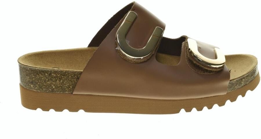 Scholl Monterey 2 Straps Cognac