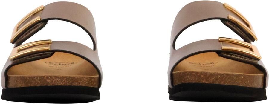 Scholl muiltjes met versteviging Monterey 2 riempjes