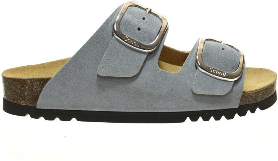 Scholl Noelle Blauw Denim Slippers