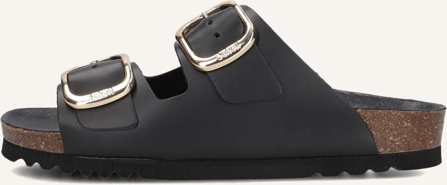 SCHOLL Slippers Dames Noelle Maat: 39 Materiaal: Leer Kleur: Zwart - Foto 2