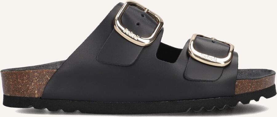 SCHOLL Slippers Dames Noelle Maat: 37 Materiaal: Leer Kleur: Zwart - Foto 2