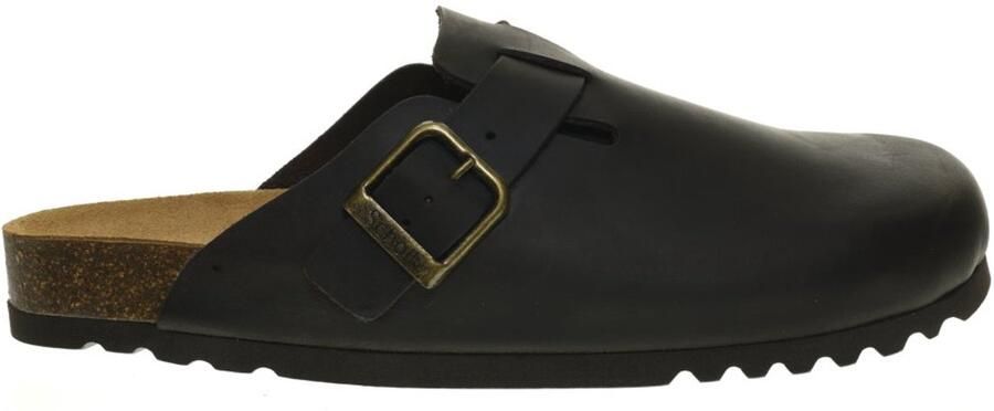 Scholl Olivier Donker Bruin Clogs Heren