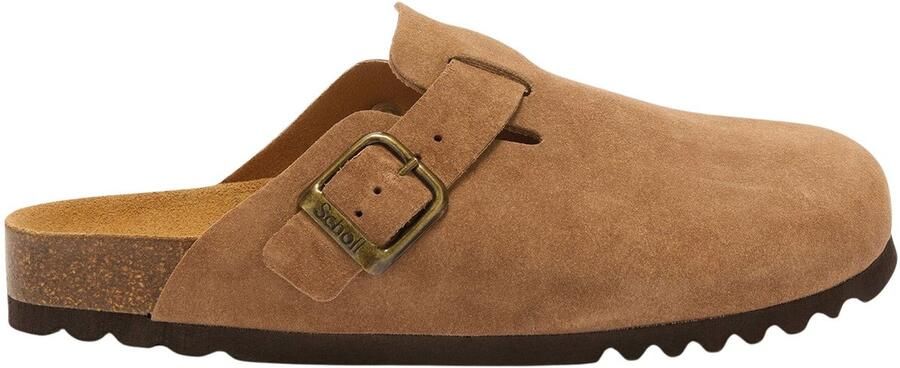 Scholl Taupe Suede Clogs Olivier - Foto 2