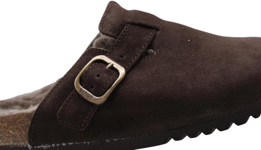 Scholl Schoenen Donkerbruin Vrouwen