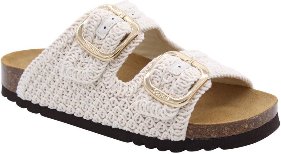 Scholl Slipper Tricot Offwhite Noelle