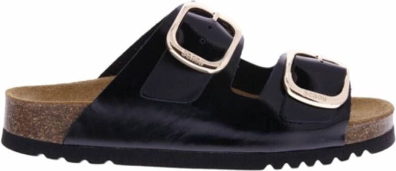 Scholl Slipper Women Noelle Patent Leather Black