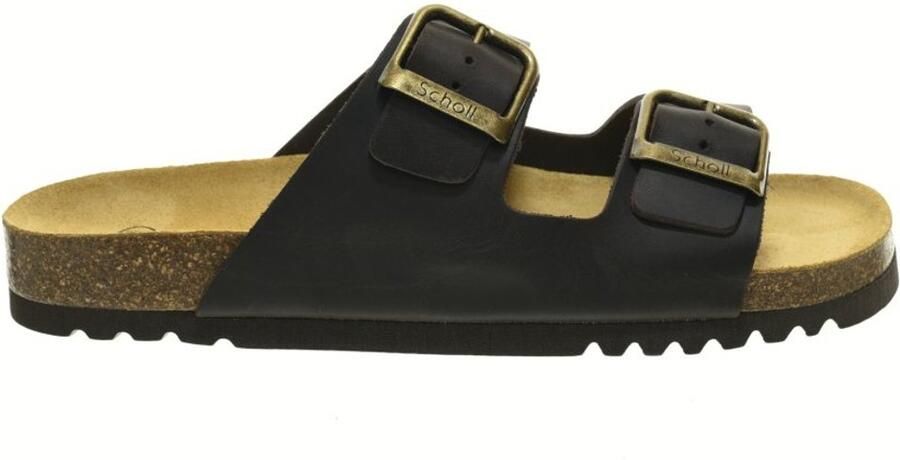 Scholl Slippers Oiled Leather Julien