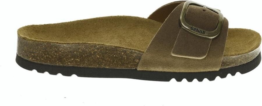 Scholl Taupe Slipper Instapper Kathleen