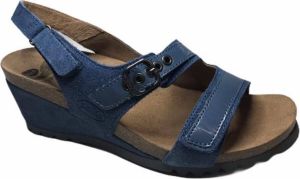 Scholl sleehak sandalen Pretoria blauw
