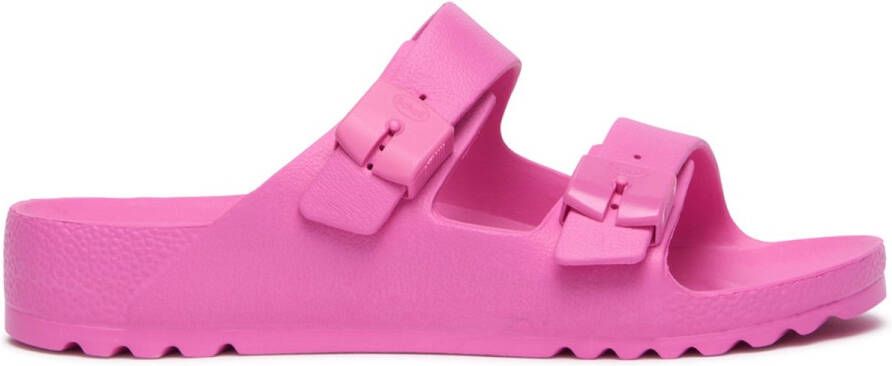 Scholl BAHIA Eva Womens Bubblegum Dames Slippers Kauwgom