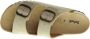 Scholl Sandalen Josephine 2 Riemen Suede Vrouwen Beige - Thumbnail 6