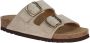 Scholl Slipper Women Josephine Suede Sa Dark Beige - Thumbnail 8