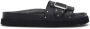 Scholl Sandalen Joyce Leather Studs Vrouwen -Zwart - Thumbnail 2