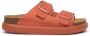 Scholl Sandalen Noelle Chunky Suede Vrouwen Koraal - Thumbnail 1
