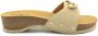Scholl Slipper Women Pescura Heel Cork Off White - Thumbnail 1