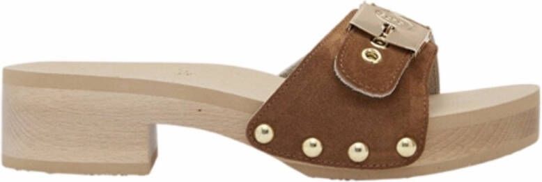 Scholl Bruine Sandalen voor Zomer Outfits Brown Dames