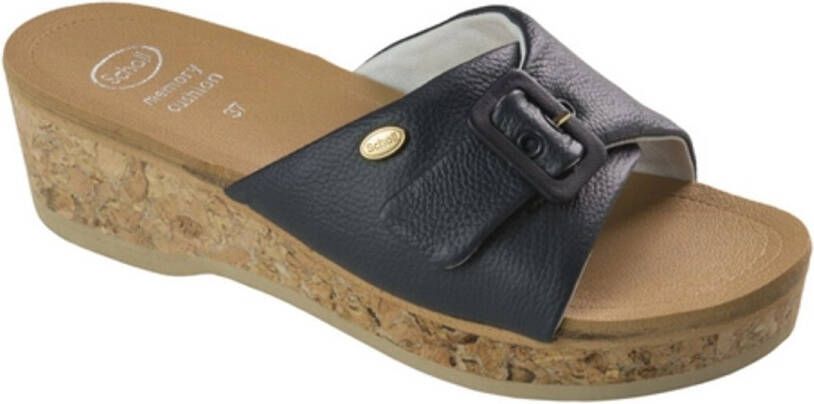 Scholl Slipper Women Wappy Navy Blue