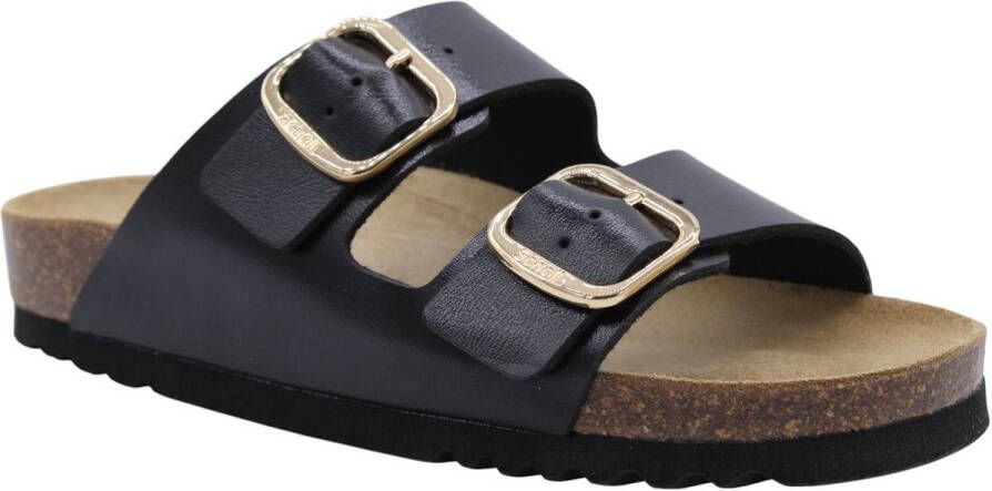 Scholl Slipper Zwart